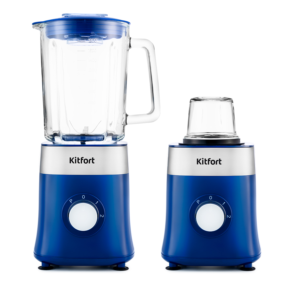 Стационарный блендер Kitfort KT-3030 синий