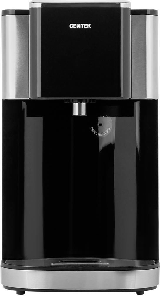 Термопот проточный CENTEK CT-3200, черный/серебристый