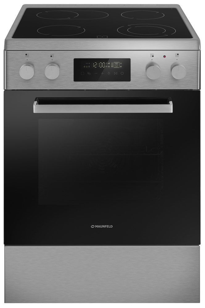 Плита электрическая Maunfeld MEC611CS09TD, нержавеющая сталь