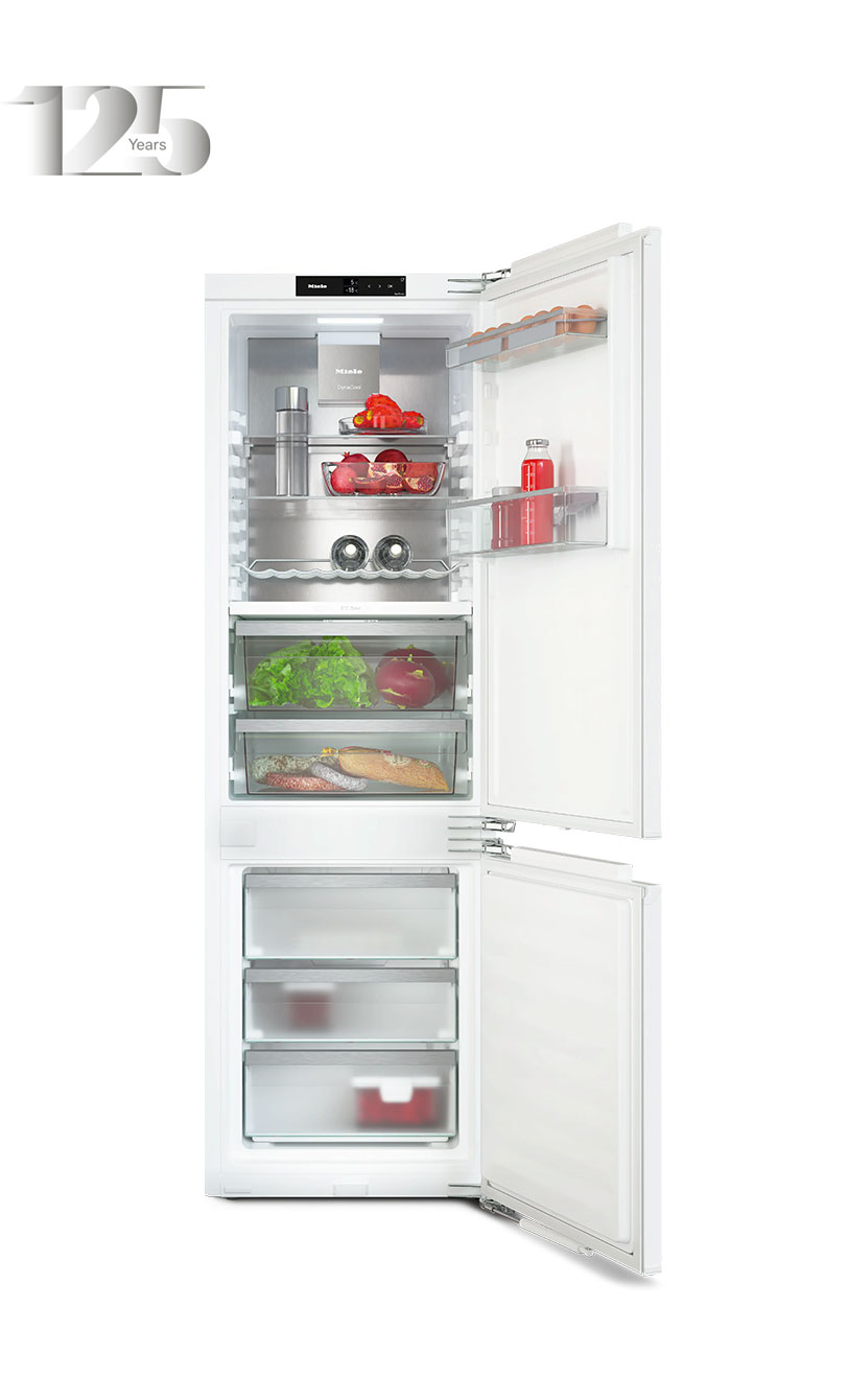 Холодильник встраиваемый Miele KFN 7744 C 125 Gala Edition, белый