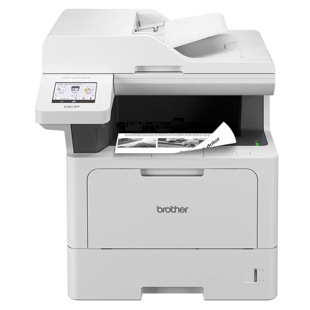 МФУ лазерный Brother MFC-L5710DN (MFCL5710DNRE1), белый