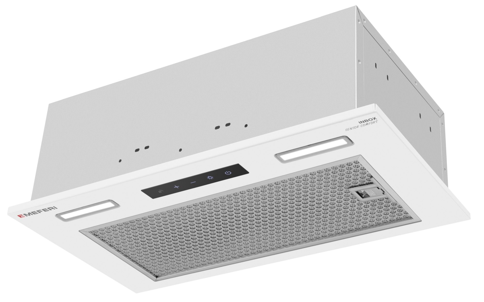Вытяжка встраиваемая Meferi INBOX52WH SENSOR COMFORT, белый