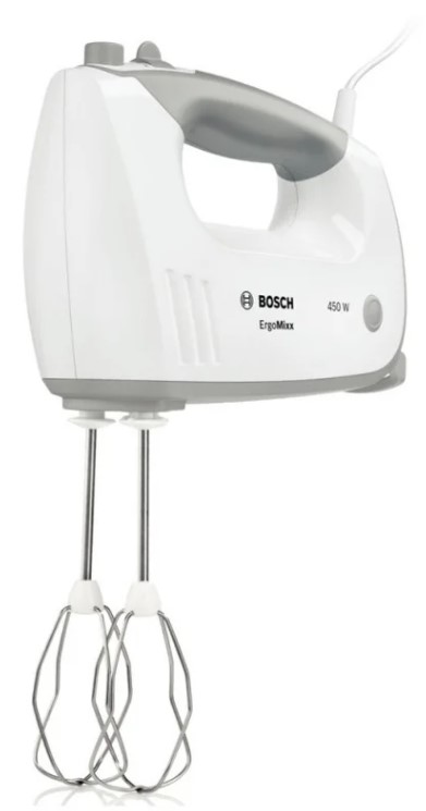 Миксер Bosch MFQ 36480 белый/серый