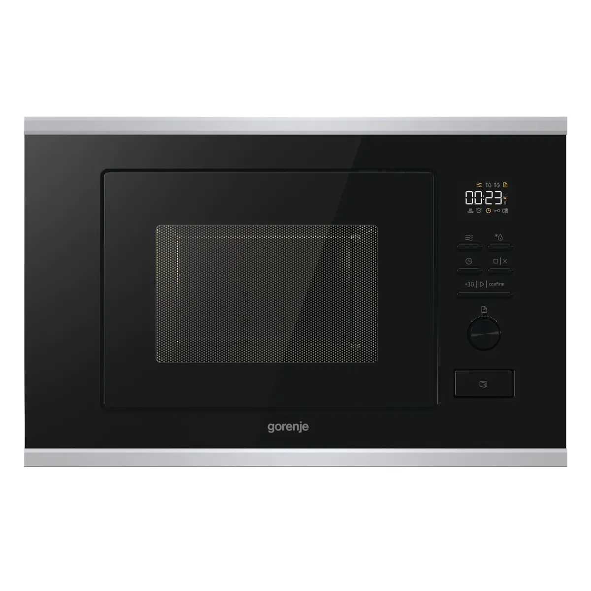Микроволновая печь встраиваемая Gorenje BMX201M2BG, черный/серебристый