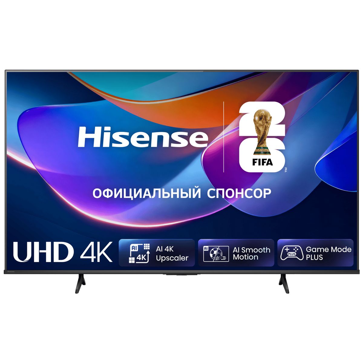 Телевизор Hisense 43A6S, черный