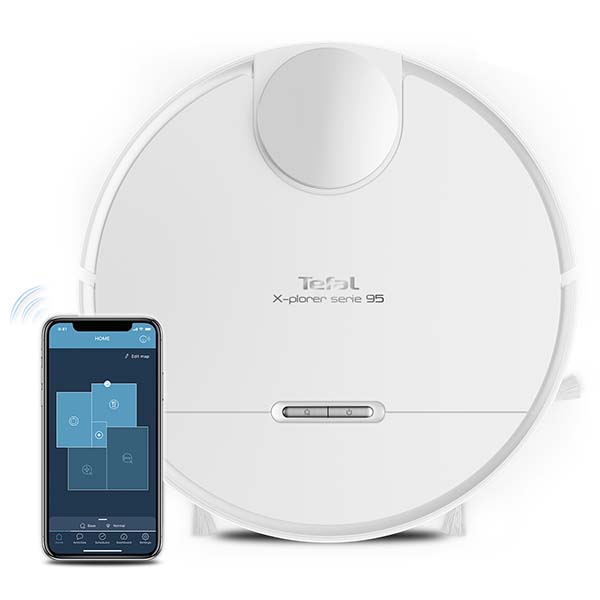Робот-пылесос Tefal X- PLORER SERIE 95 TOTAL CARE RG7987WH