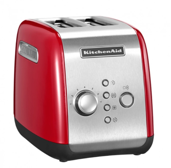 Тостер KitchenAid 5KMT221EER, красный/серебристый