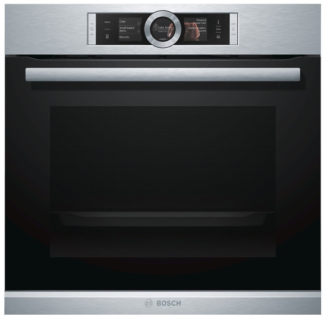 Духовой шкаф электрический Bosch HRG656XS2, нержавеющая сталь