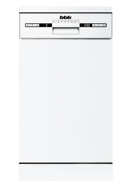 Посудомоечная машина BBK 45-DW119D белый