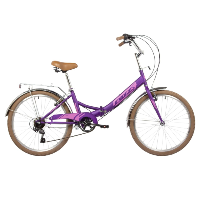 Велосипед городской Foxx Shift 24" 24SFV.SHIFT.VL4 фиолетовый