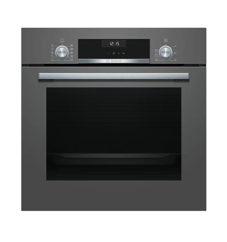 Духовой шкаф электрический Bosch HBJ558YH0T, темно-серебристый
