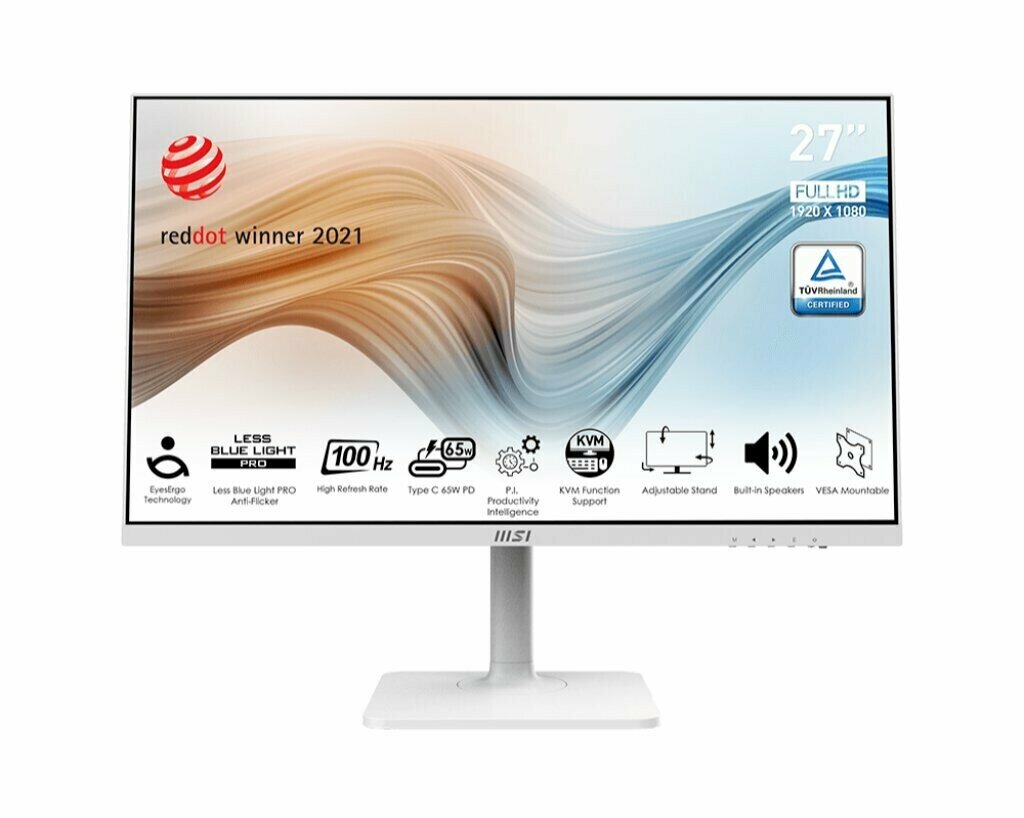 Монитор MSI Modern MD272XPW белый