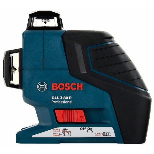 Лазерный уровень Bosch GLL 3-80 P Professional + BT 250 Professional (060106330B)