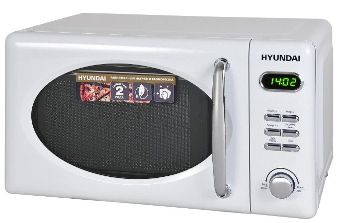 Микроволновая печь  Hyundai HYM-D2072 белый/хром
