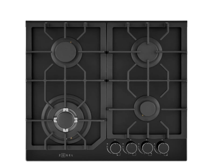 Варочная панель газовая Zugel ZGH602B, черный