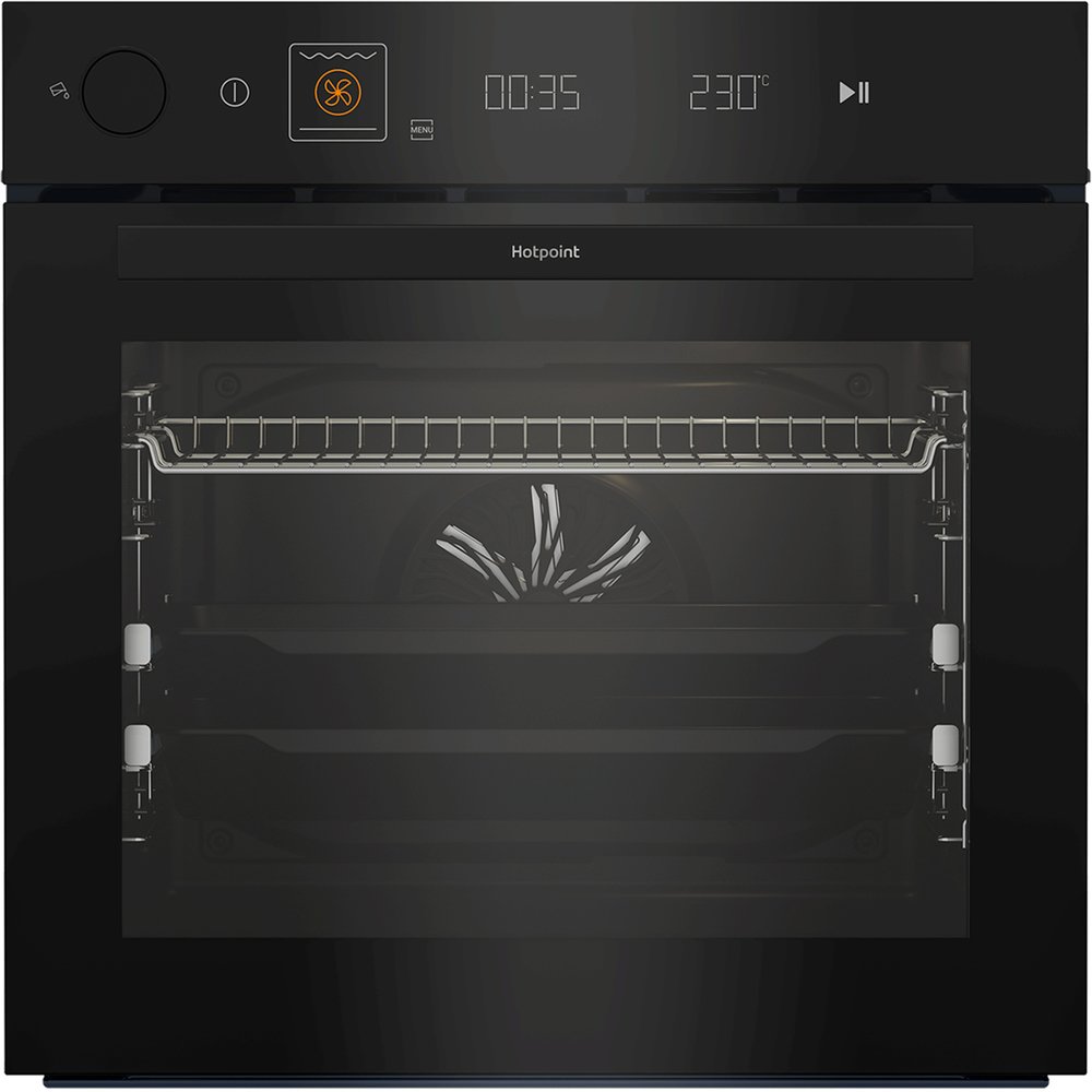 Духовой шкаф электрический Hotpoint HSTF 1352 H BL, черный