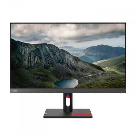 Монитор Lenovo ThinkVision S24i-30, черный/красный