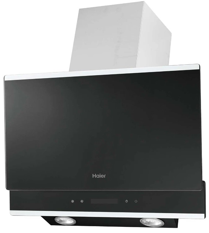 Вытяжка наклонная Haier HVX-W672 серебристо-черный