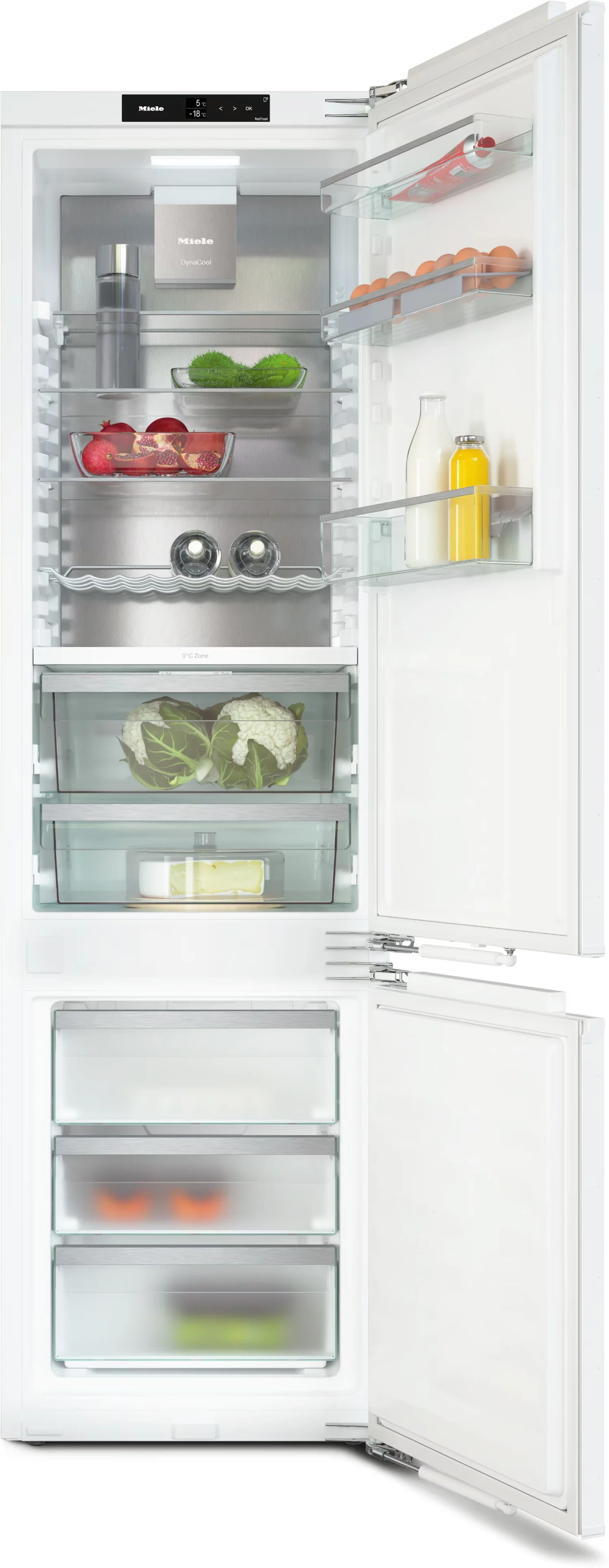Холодильник встраиваемый Miele KFN 7844 C, белый