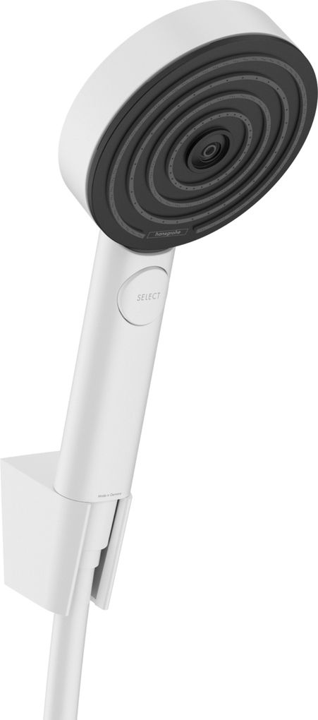 Душевой гарнитур Hansgrohe Pulsify Relaxation 105 3 jet 24302700, белый матовый