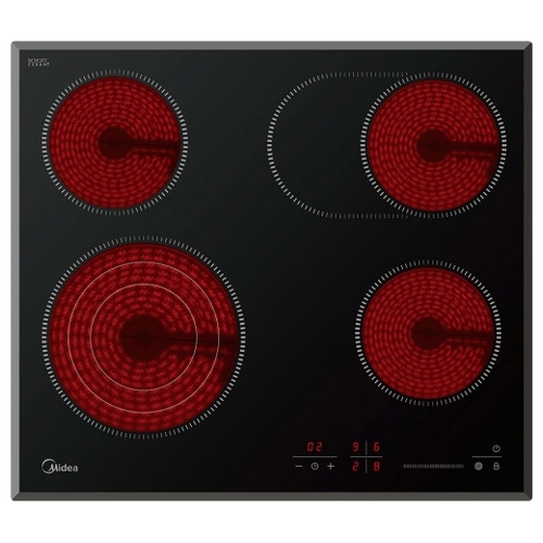 Варочная панель электрическая Midea MCH64767F, черный
