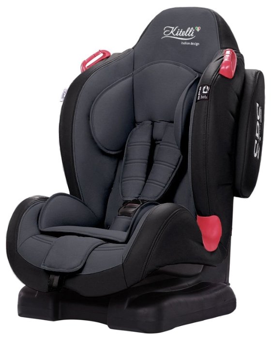 Автокресло группа 1/2 (9-25 кг) Kitelli Profi черный