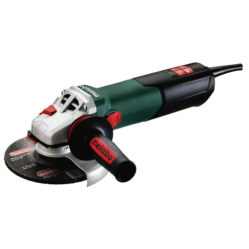 Угловая шлифмашина (болгарка) Metabo WEV 15-125 Quick кейс, 1550 Вт, 125 мм