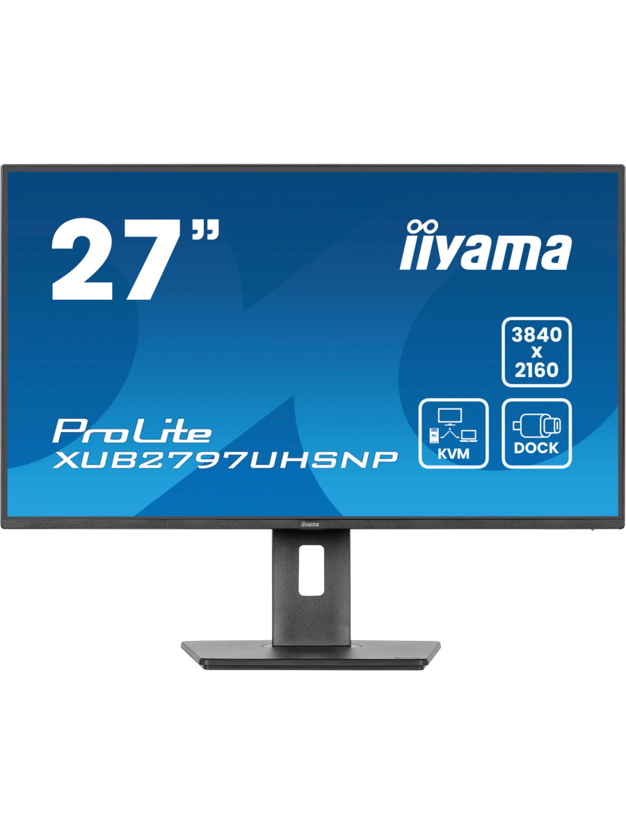 Монитор Iiyama ProLite XUB2797UHSNP-B1, черный