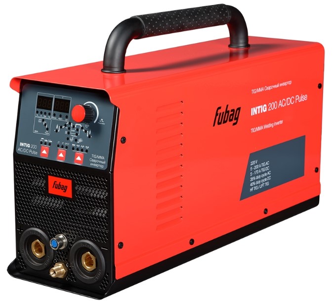 Инвертор сварочный Fubag INTIG 200 AC/DC PULSE LCD 31575 + горелка FB TIG 26 5P 4m 38459