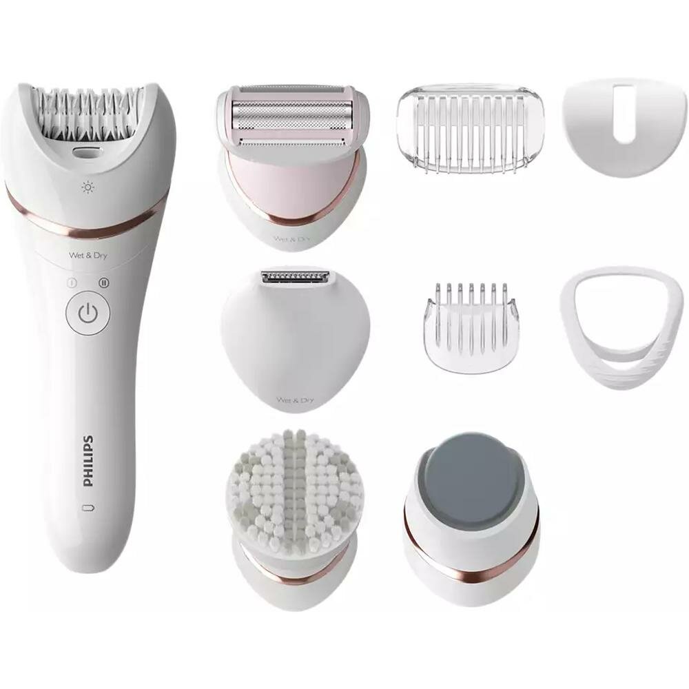 Эпилятор Philips BRE740/10, белый