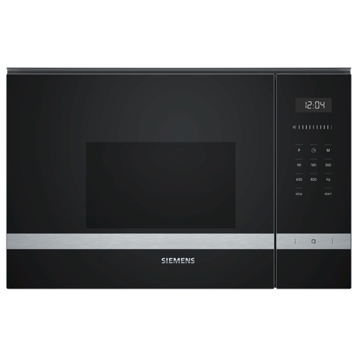 Микроволновая печь встраиваемая Siemens BF525LMS0, черный/серебристый