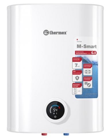 Водонагреватель накопительный электрический Thermex MS 30 V (Pro) белый