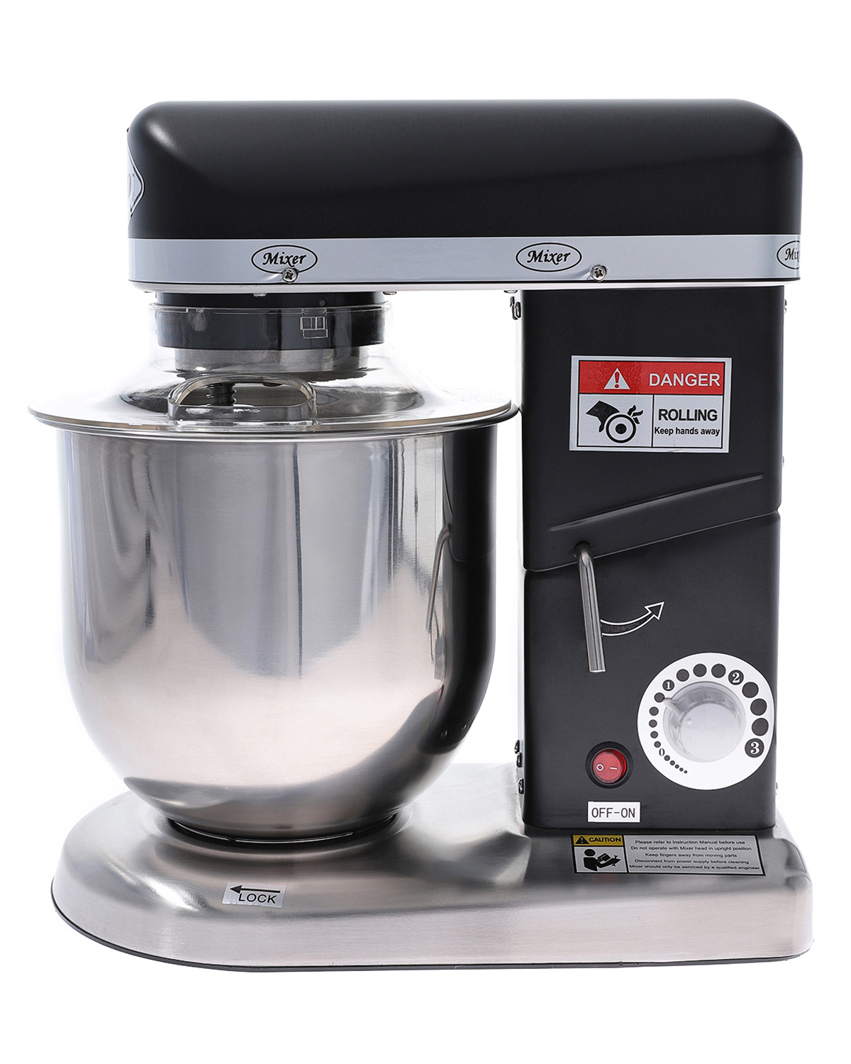 Миксер планетарный Viatto VA-SMB7BL, черный