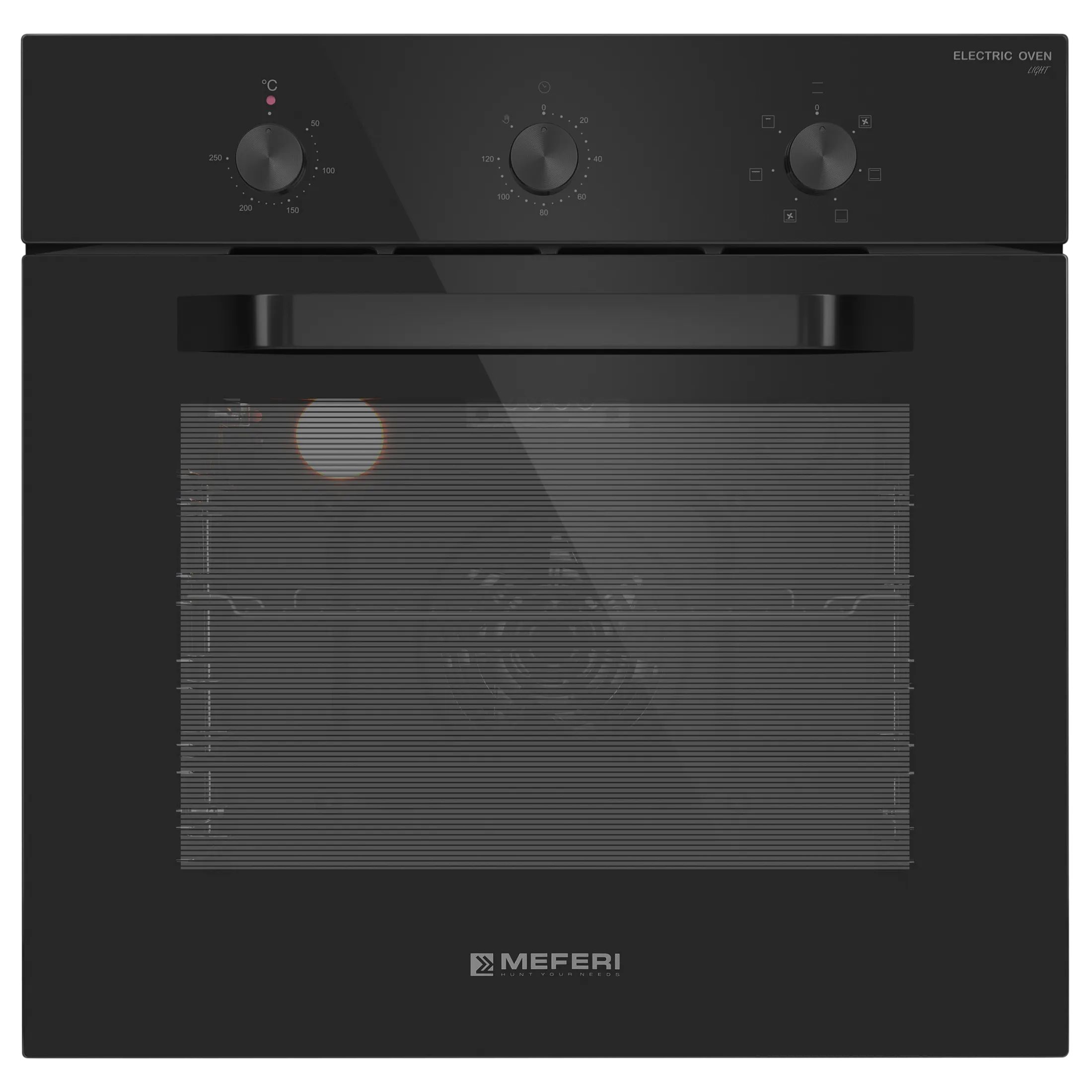 Духовой шкаф электрический Meferi MEO458WH COMFORT, белый