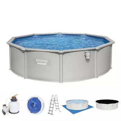 Бассейн стальной Bestway Hydrium 56384 BW 460х120 см