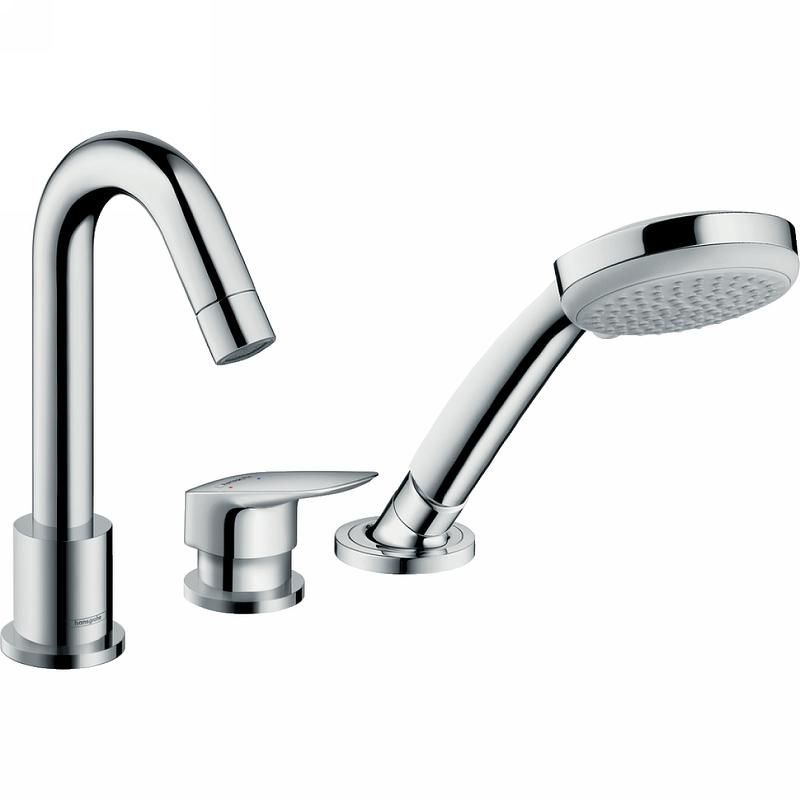Смеситель на борт ванны Hansgrohe Logis 71310000, хром