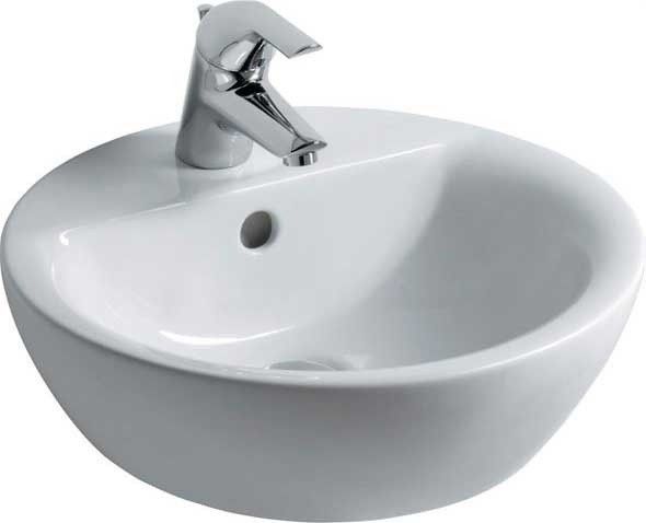 Раковина накладная Ideal Standard Connect Sphere E804001, белый