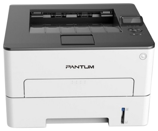 Принтер лазерный Pantum P3300DW, белый