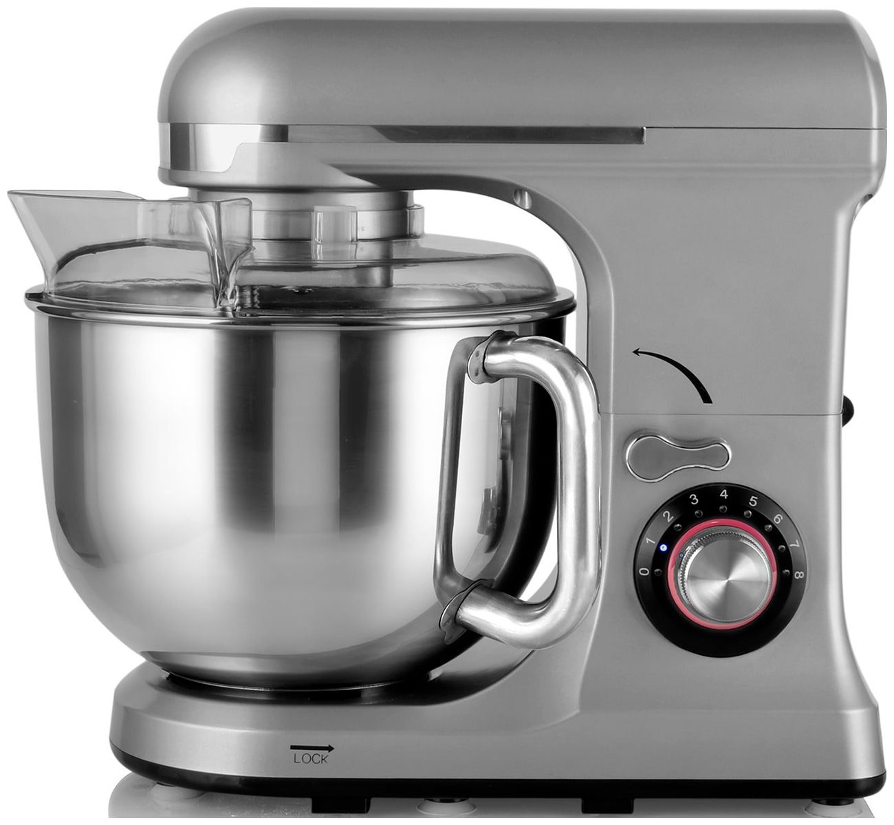 Миксер планетарный Viatto VA-SM7GRPRO, серый