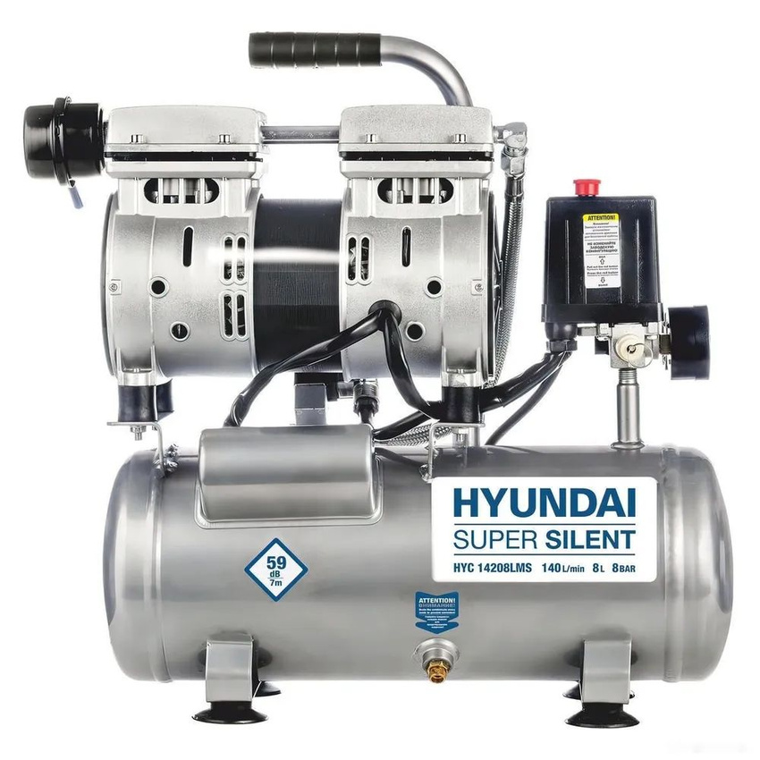 КОМПРЕССОР ВОЗДУШНЫЙ HYUNDAI HYC14208LMS