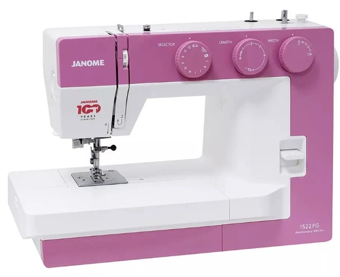 Швейная машина Janome 1522 розовый