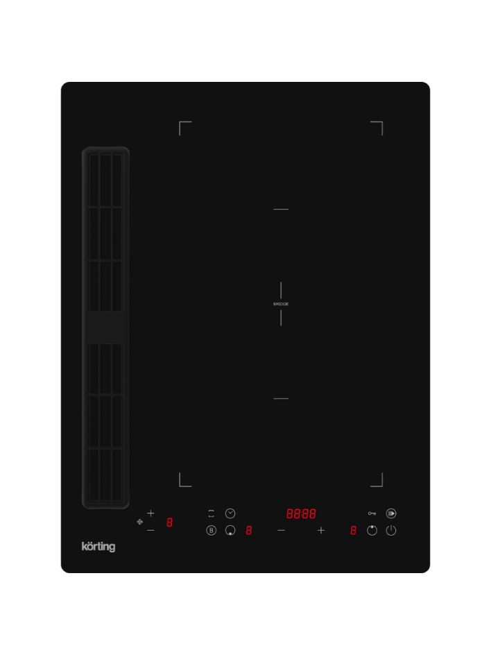 Варочная панель индукционная Korting HIBH 40980 NB, черный