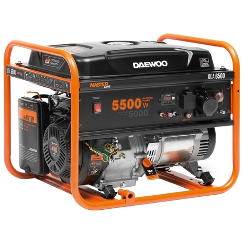 Генератор бензиновый Daewoo Power Products GDA 6500