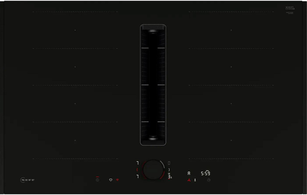 Варочная панель индукционная Neff V68YYX4B0, черный