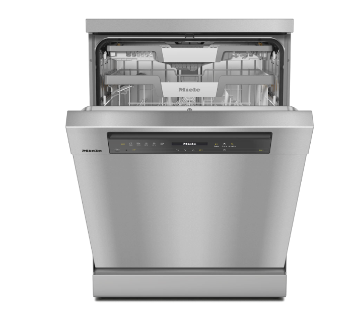 Посудомоечная машина встраиваемая Miele G 7600 SC AutoDos Stainless Steel Clean Steel, серебристый