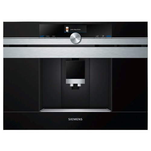 Кофемашина автоматическая встраиваемая Siemens CT636LES1, черный