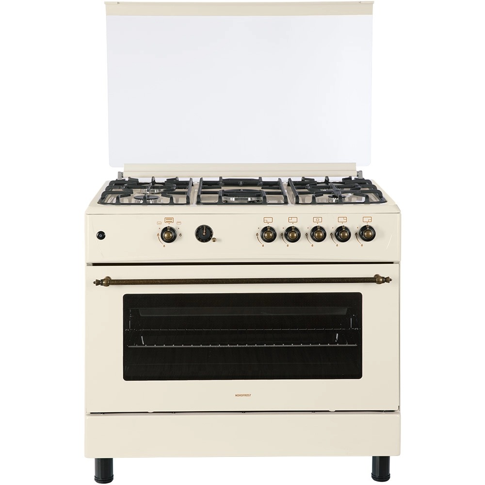 Плита газовая NORDFROST GG 9064 YR, бежевый