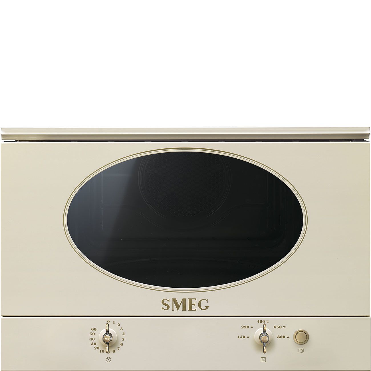 Микроволновая печь встраиваемая Smeg MP822NPO, кремовый