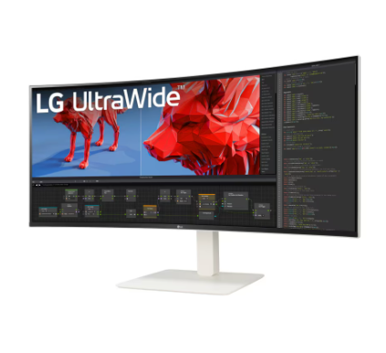 Монитор LG UltraWide 38WR85QC-W, белый