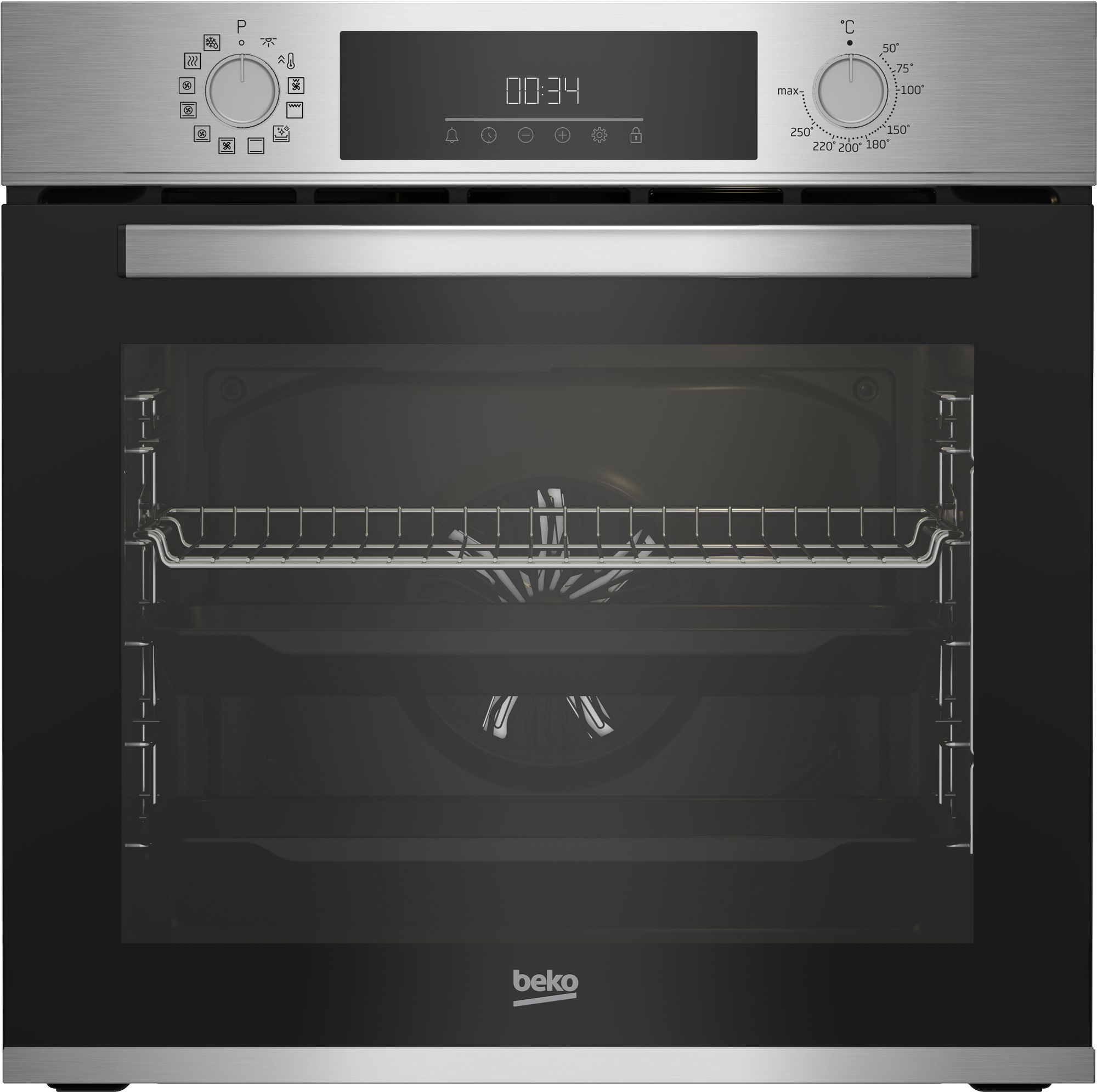 Духовой шкаф электрический Beko BBIM12301X, нержавеющая сталь